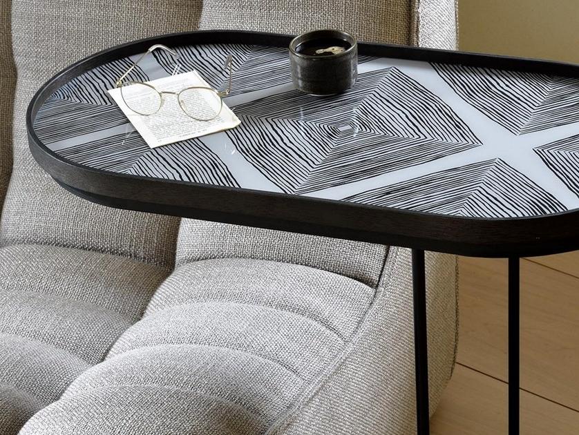 Ethnicraft Овальный журнальный столик из металла  20790  - Вид №3