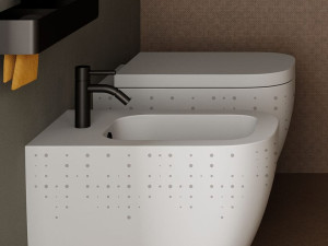 Керамический туалет без пола