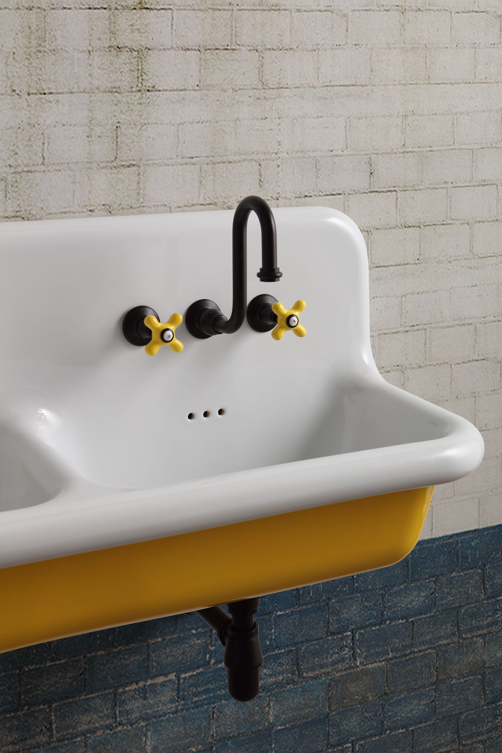 Керамическая двойная подвесная раковина BLEU PROVENCE TrueColors ARCH-00072714 - Вид №2