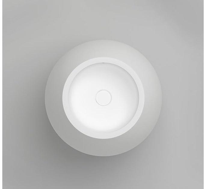 Sa0506 Накладная раковина на столешницу  овальная Blu Bathworks® Halo - Вид №1