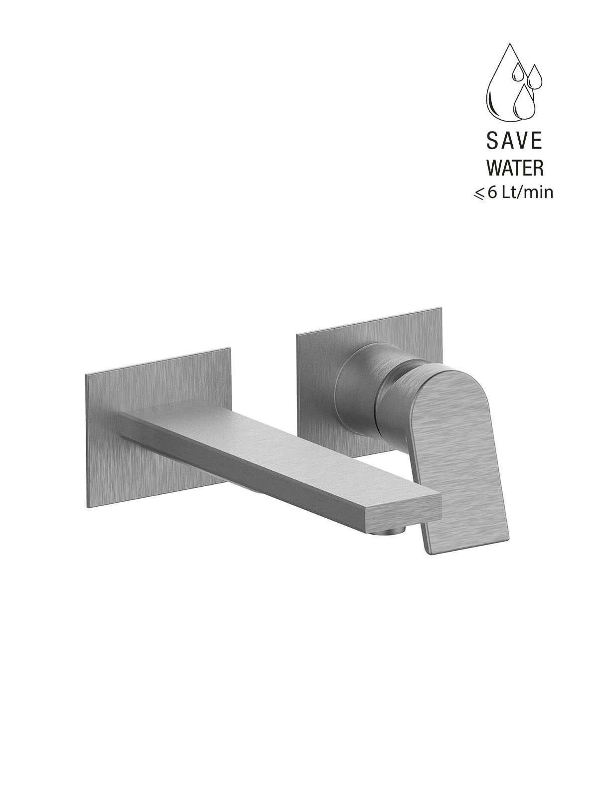 Настенный однорычажный смеситель для раковины без слива Rubinetterie Frattini Gintonic ARCH-00097178 - Вид №5