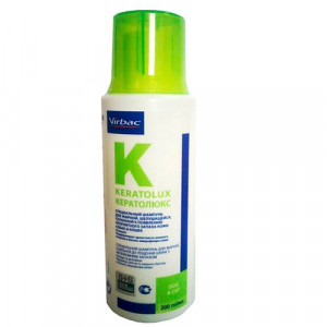 ПР0032694 Шампунь для собак и кошек лечебный Кератолюкс против кератосеборей VIRBAC
