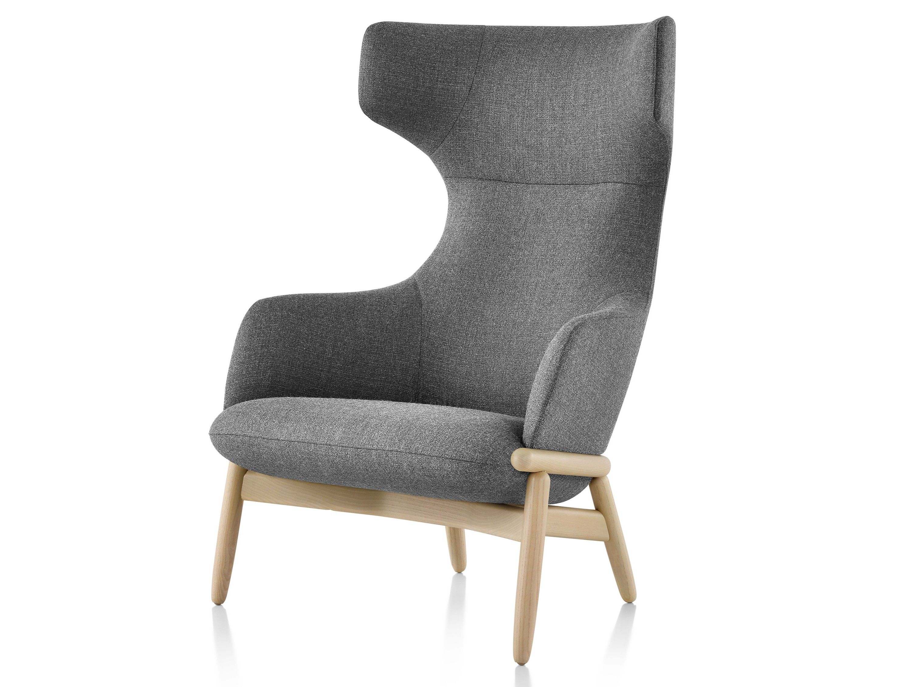 Кресло bergère из ткани с высокой спинкой Herman Miller Reframe ARCH-00115309 - Вид №1