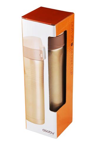 V600 pink-white Термокружка 450 ml Asobu Diva Cup  - Вид №1