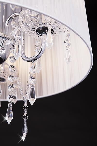 Торшер Eurosvet 2045/3F хром/белый EUROSVET ЭЛИТНЫЕ 180887 Белый;хром  - Вид №3