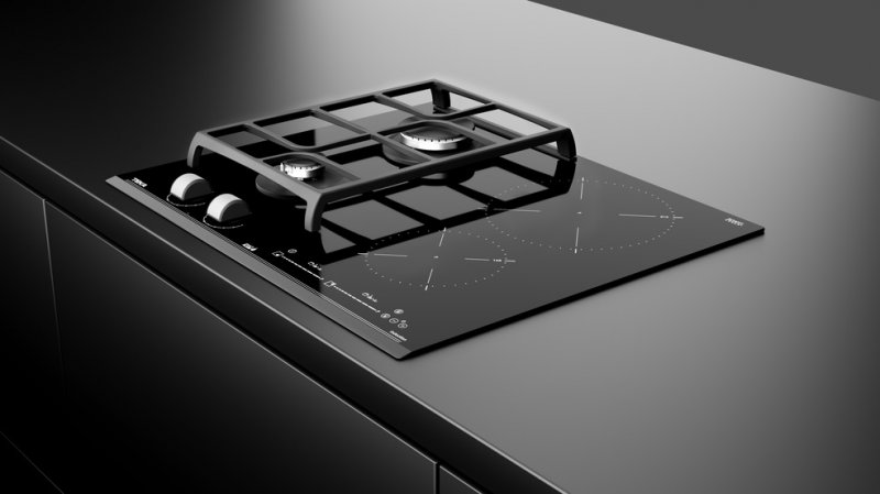 1320310 Варочная панель Teka HYBRID JZC 64322 ABN BLACK Италия  - Вид №5