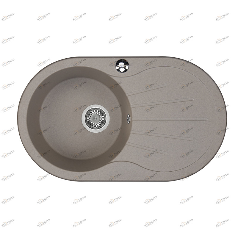 1A714032PA250 Мойка кухонная прямоугольная AQUATON Паола