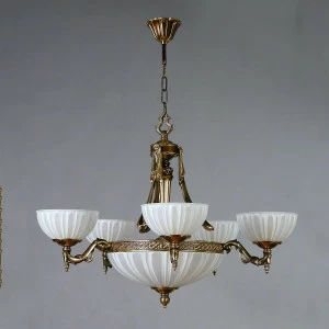 Подвесная люстра Ambiente Navarra 02228/5 PB белая AMBIENTE ДИЗАЙНЕРСКИЕ, NAVARRA 188230 Белый