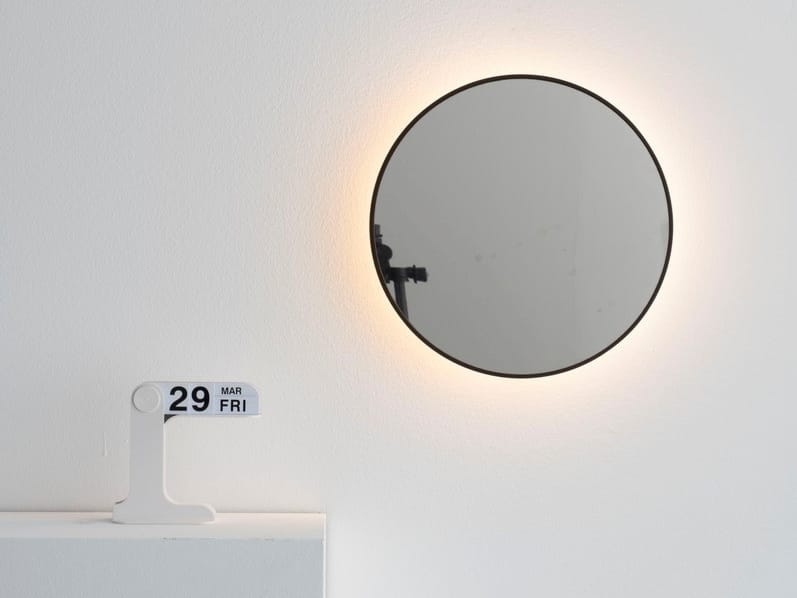 Круглое зеркало со встроенным настенным освещением Artemide Se / eS ARCH-00068165