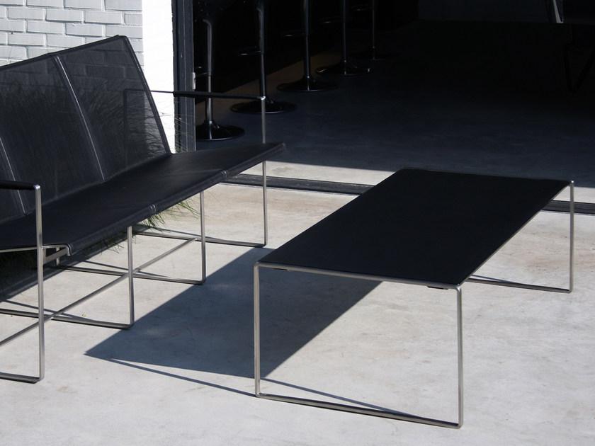 FueraDentro Прямоугольный журнальный столик в современном стиле из нержавеющей стали Cima sun-id-1408645 - Вид №2