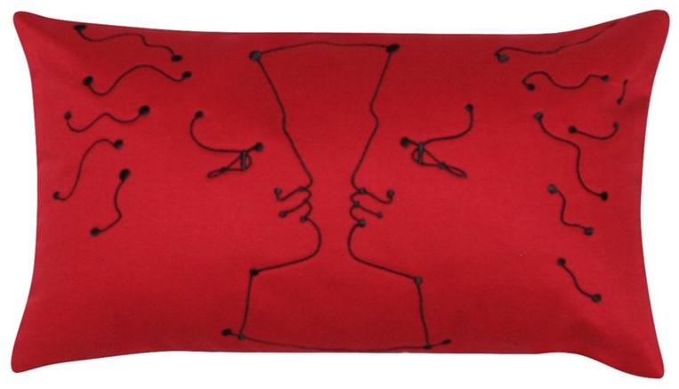 Roche Bobois Прямоугольная подушка со съемным чехлом из ткани Jean cocteau sun-id-1436094 - Вид №2