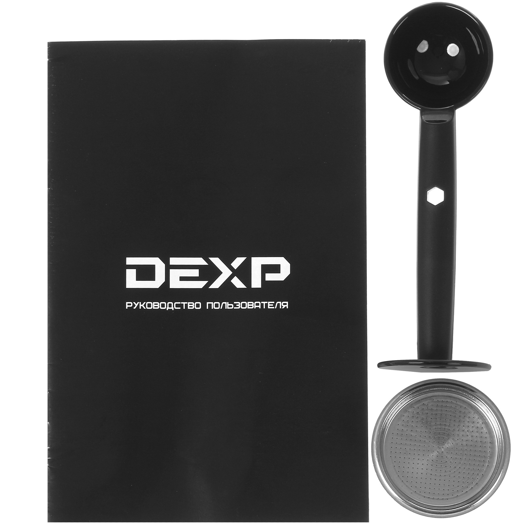 4813779 Кофеварка рожковая DEXP EM-1450 серый STDN-0136180 - Вид №7