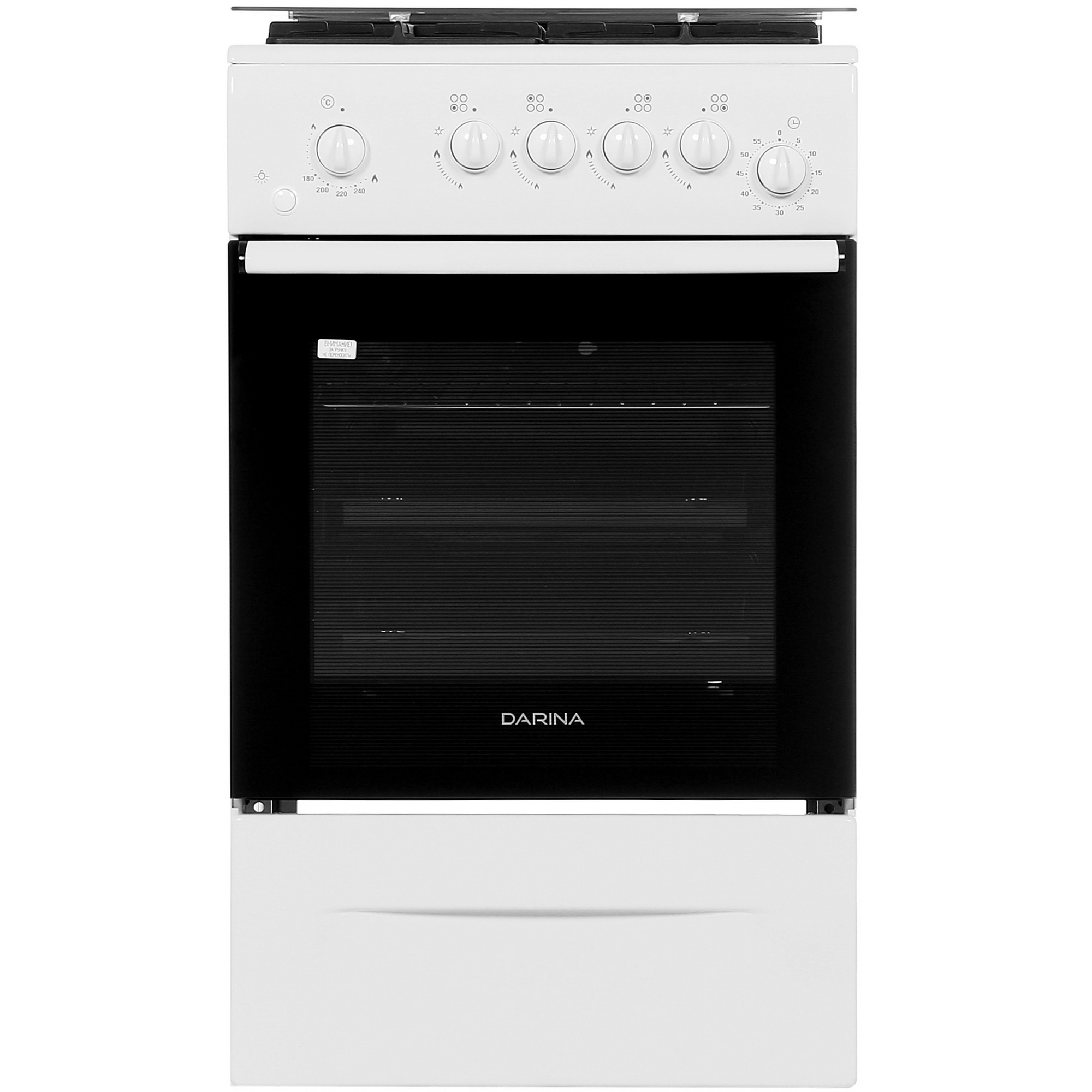 1377050 Газовая плита DARINA F1 3015W белый STDN-0011391