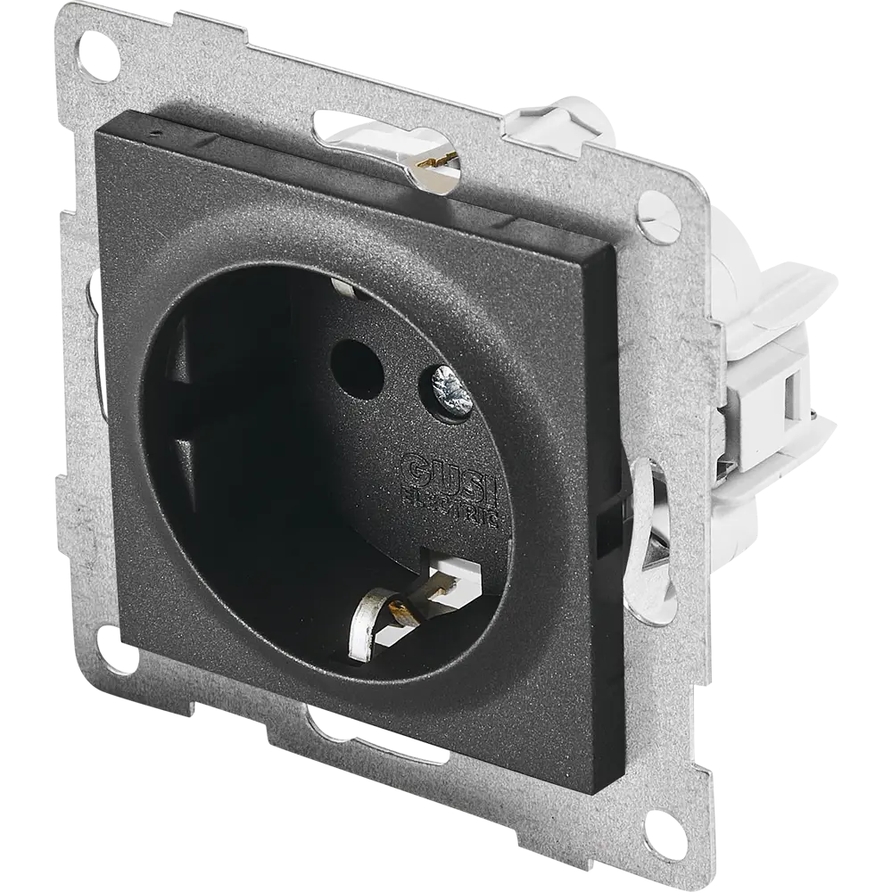 Розетка GUSI Electric Ugra встраиваемая с защитой IP44 88579706 STLM-1115993 - Вид №1
