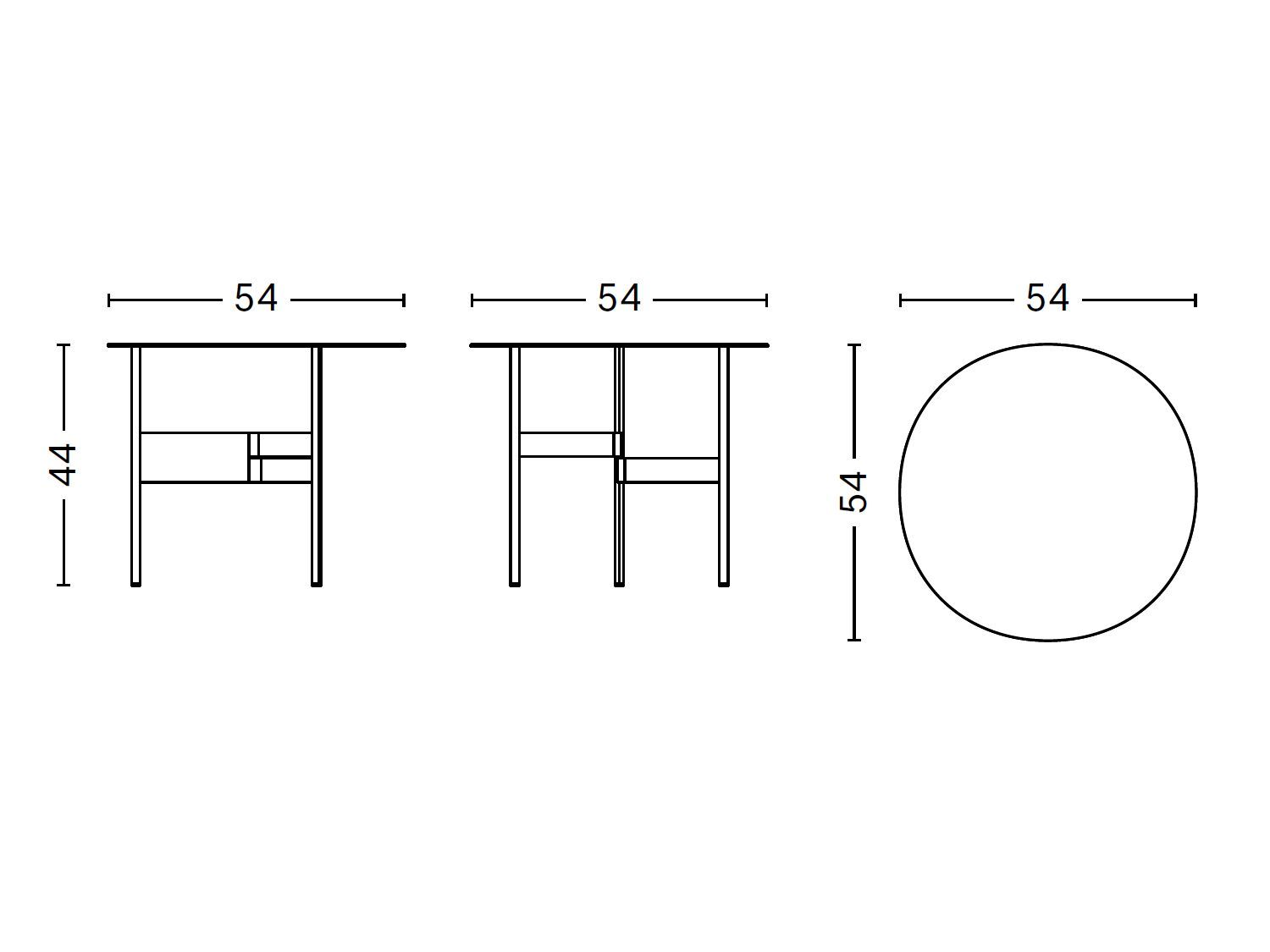 Стальной журнальный столик Hay SHIM ARCH-00025671 - Вид №8