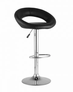 Стул барный со спинкой черный из экокожи "Купер" STOOL GROUP  00-3945943 Черный