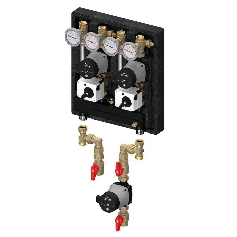 Опциональный контур загрузки бойлера Meibes для Kombimix с насосом Wilo RS 15-60 M6635684RS156 - Вид №1