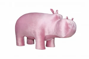 Пуф "Бегемот" мини розовый EUROSON БЕГЕМОТ, ЖИВОТНЫЕ 126329 Розовый