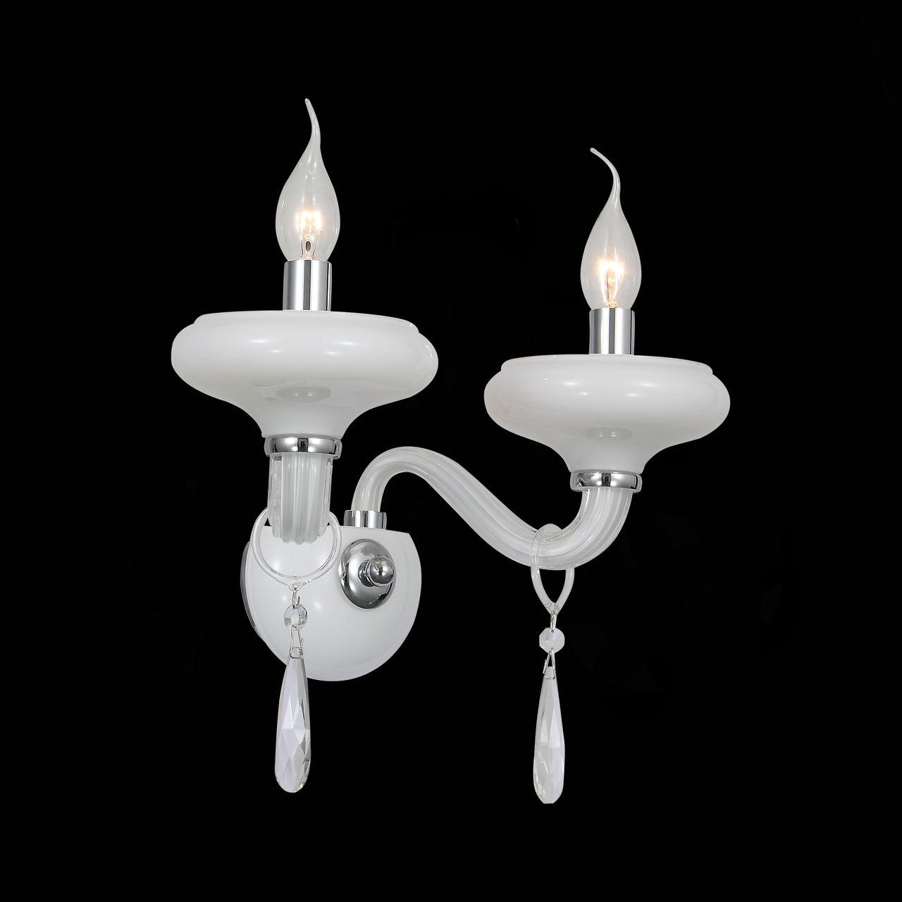 Бра ST Luce Bambolina SL756.501.02 ST LUCE СВЕЧА 119004 Белый;прозрачный  - Вид №2