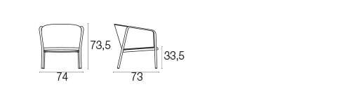 Алюминиевое кресло для отдыха и плотная плетеная веревка emu ARCH-00147396 - Вид №14