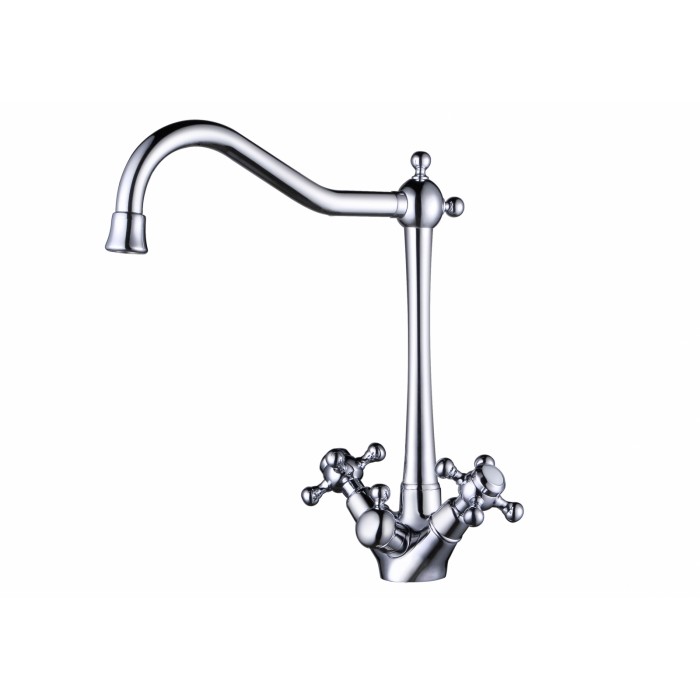 Zorg ZR 515 YF хром Смеситель для кухни Zorg 333х227 мм  - Вид №1