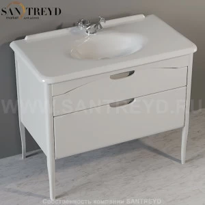 104901 Консоль 100*55 с 1 отверстием (3 отверстия по запросу) под мебель. Retro