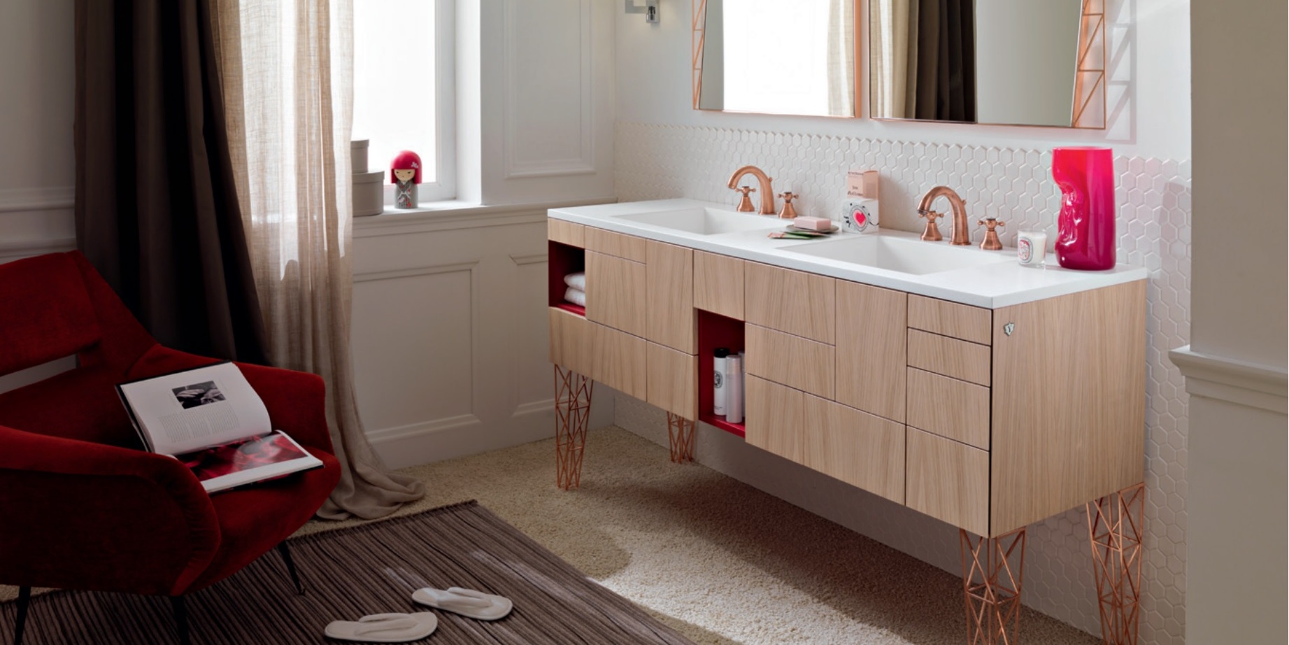 Комплект мебели Hampton 180  Ypsilon №1 YHAM180EO - Вид №2