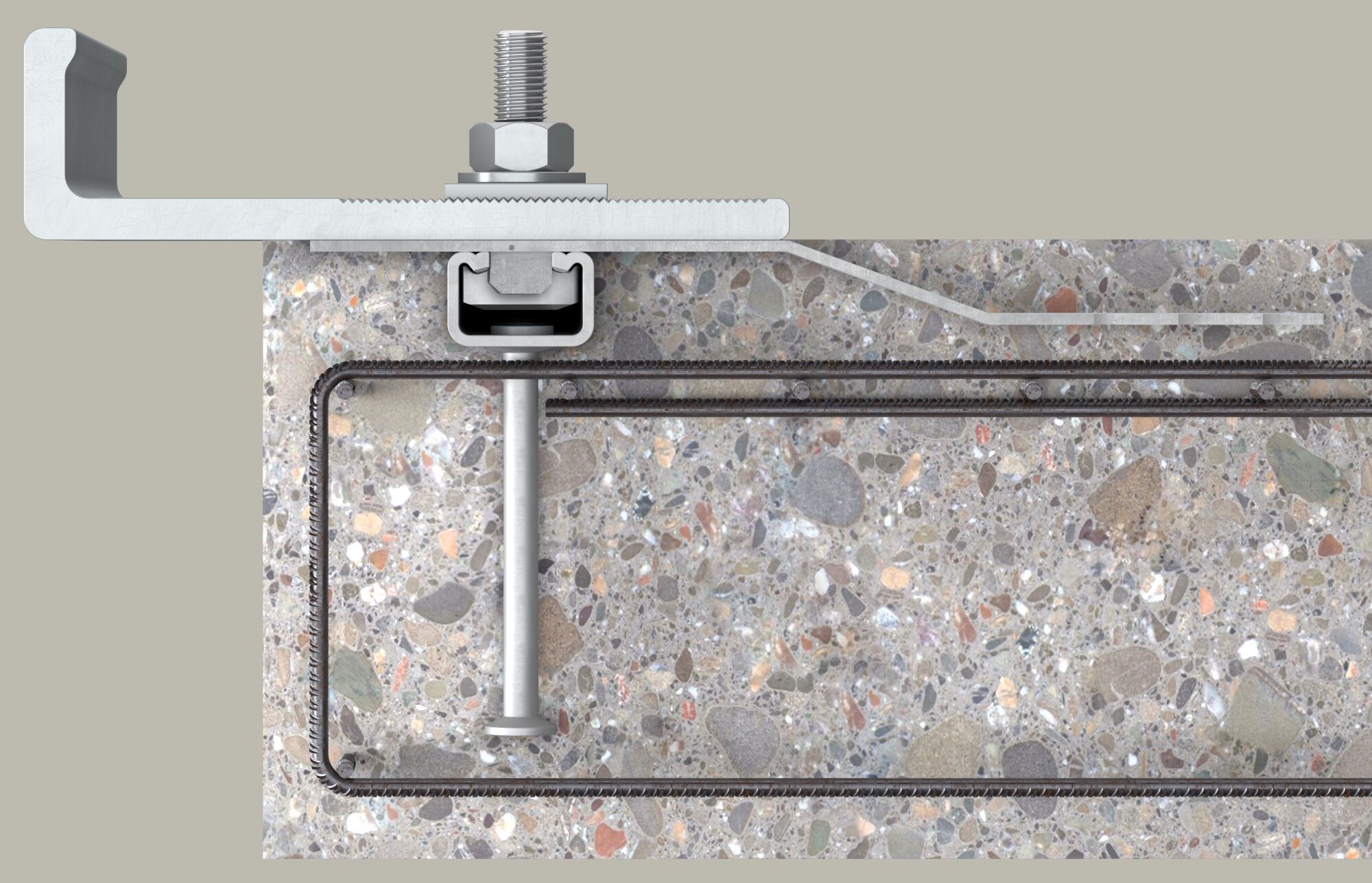 Якорный рельс FISCHER литой ARCH-00038095 - Вид №4