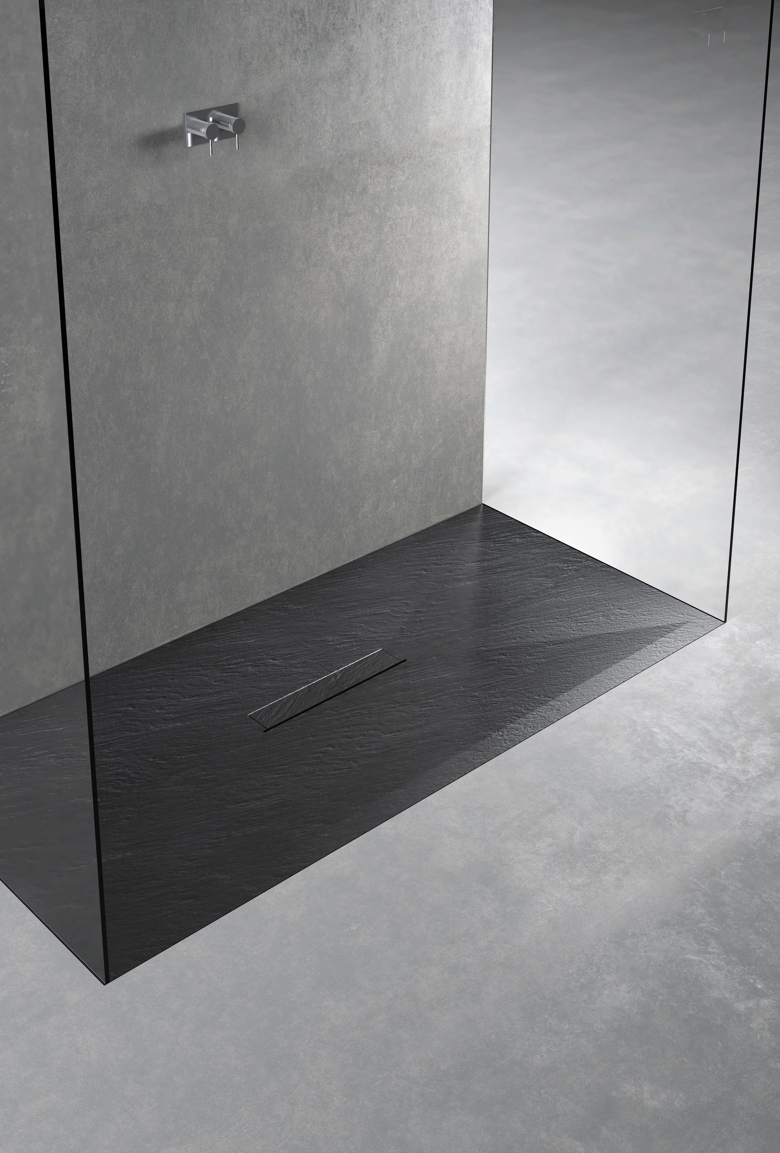 Поддон для душа с противоскользящим напольным покрытием Texolid® Relax Design TAB ARCH-00066131 - Вид №1