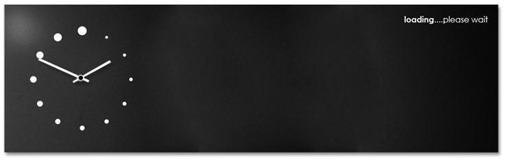 Designobject.it Часы из листового металла / шифер  It 618  - Вид №2