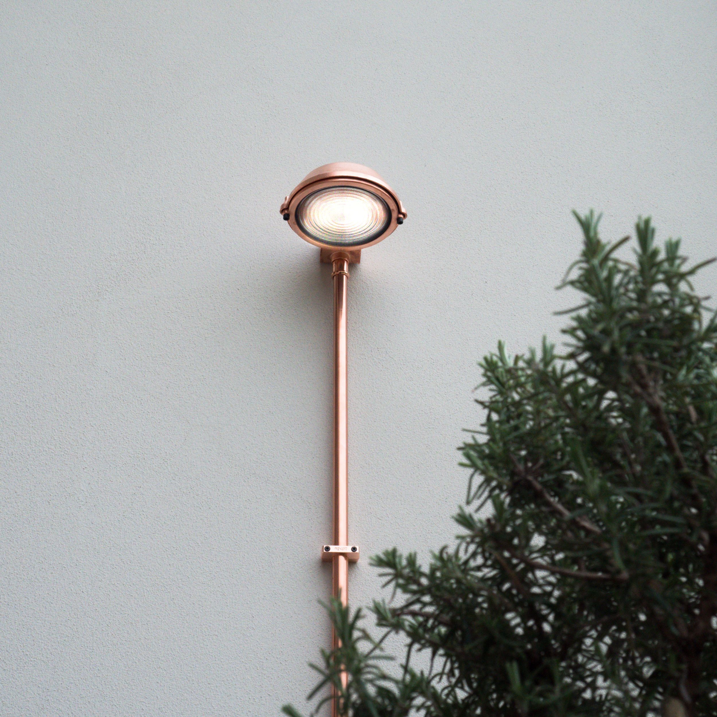 Медный алюминиевый настенный светильник Genuit медь ARCH-00043330 - Вид №4