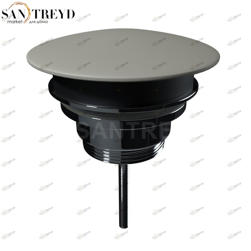 923381 Донный клапан клик-клак всегда открытый с накладкой из керамики 1”1/4 Kerasan 