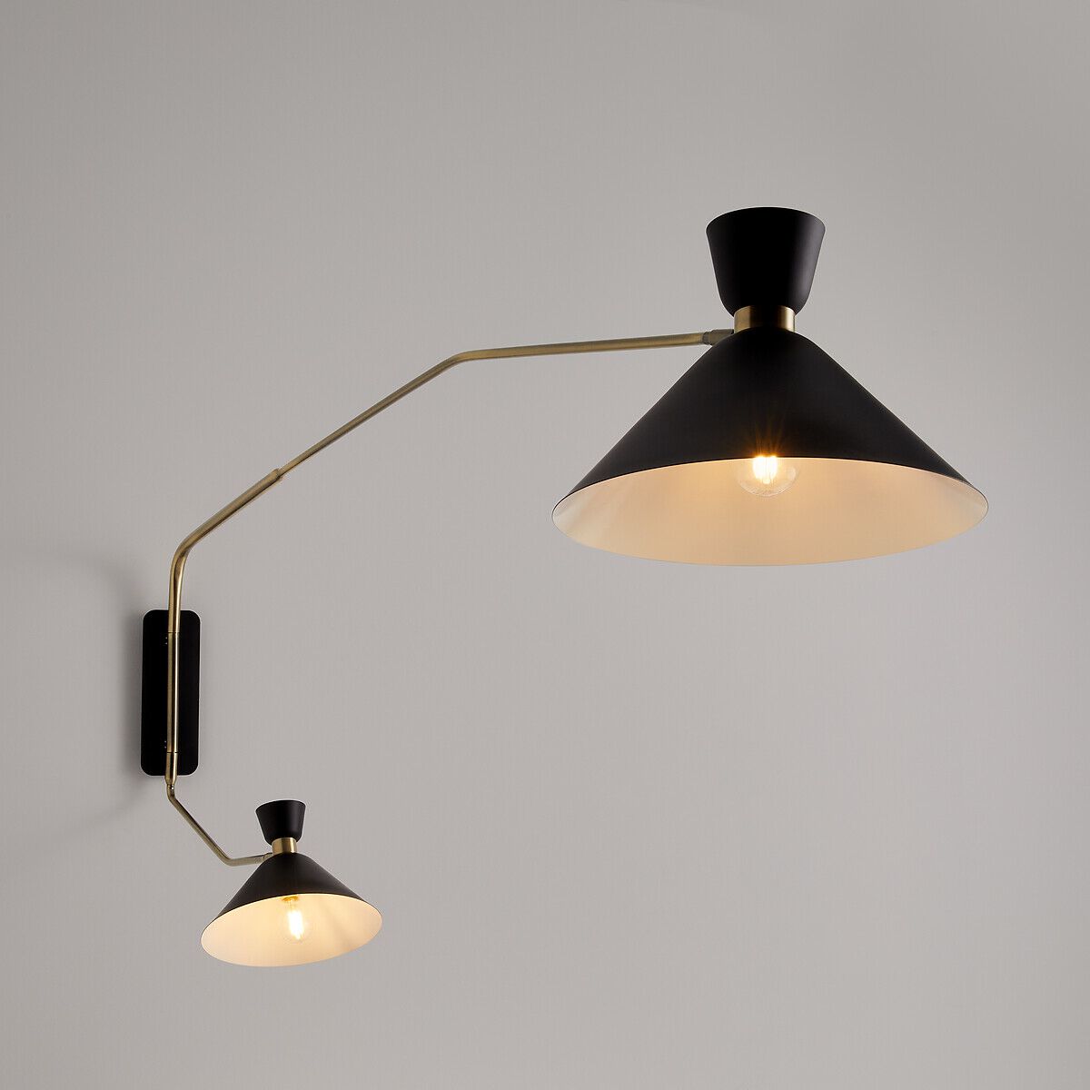 Регулируемая металлическая настенная лампа AMPM Zoticus ARCH-00022286 - Вид №2