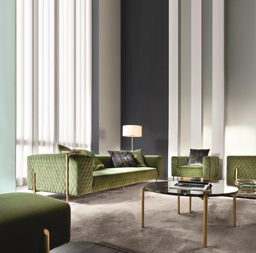 Former In Italia 3-х местный бархатный диван Brera plus sun-id-1493748 - Вид №2