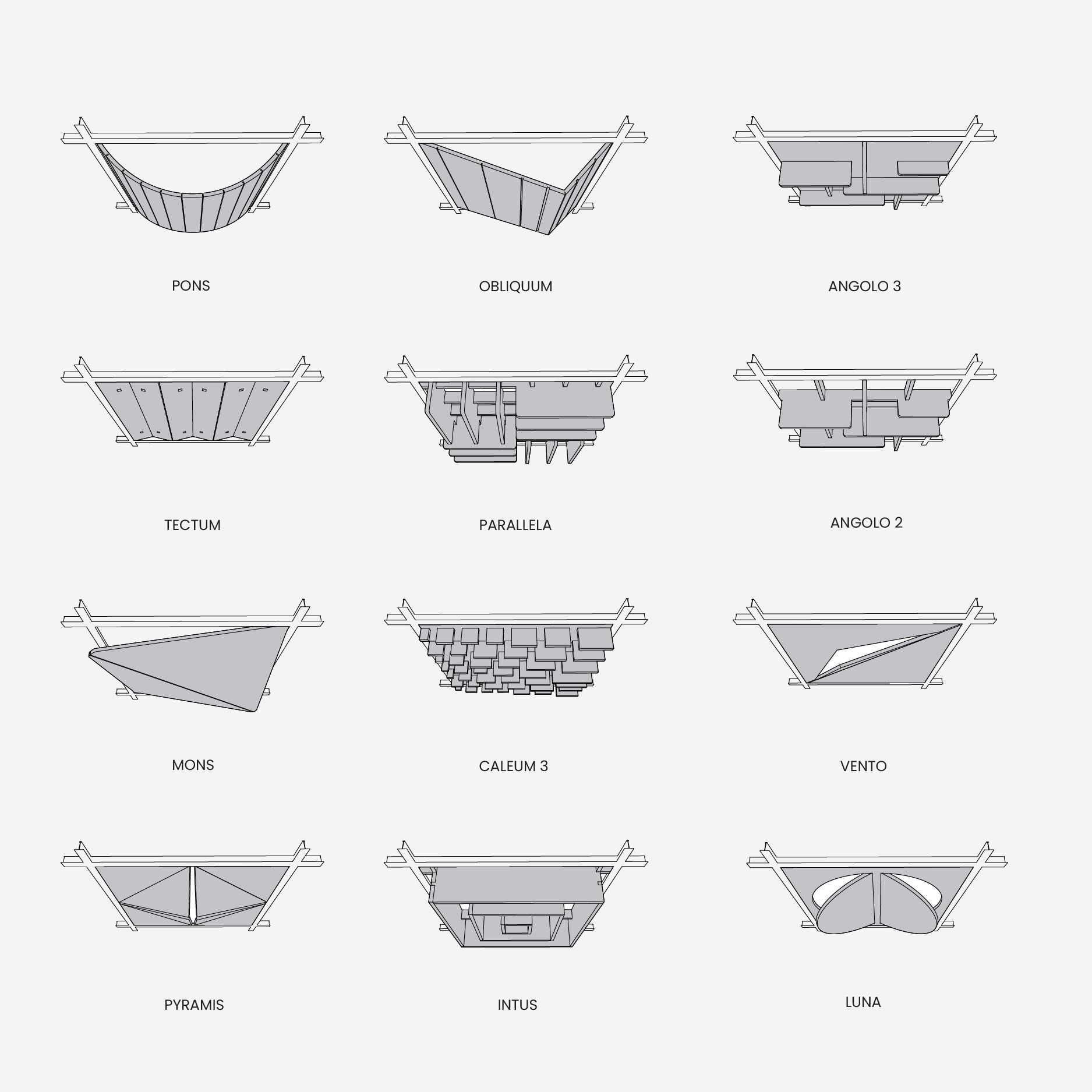 Потолочная офисная акустическая панель Askia VOLUMETRIC ARCH-00073382 - Вид №5