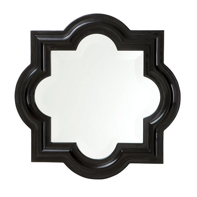 Зеркало настенное черное Dominion от Eichholtz EICHHOLTZ ДИЗАЙНЕРСКИЕ, EICHHOLTZ 062698 Черный  - Вид №1