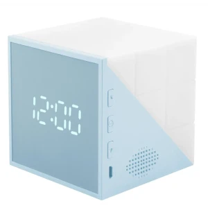 Светильник Часы Rombica LED Timelight, нейтральный белый свет, разноцветный