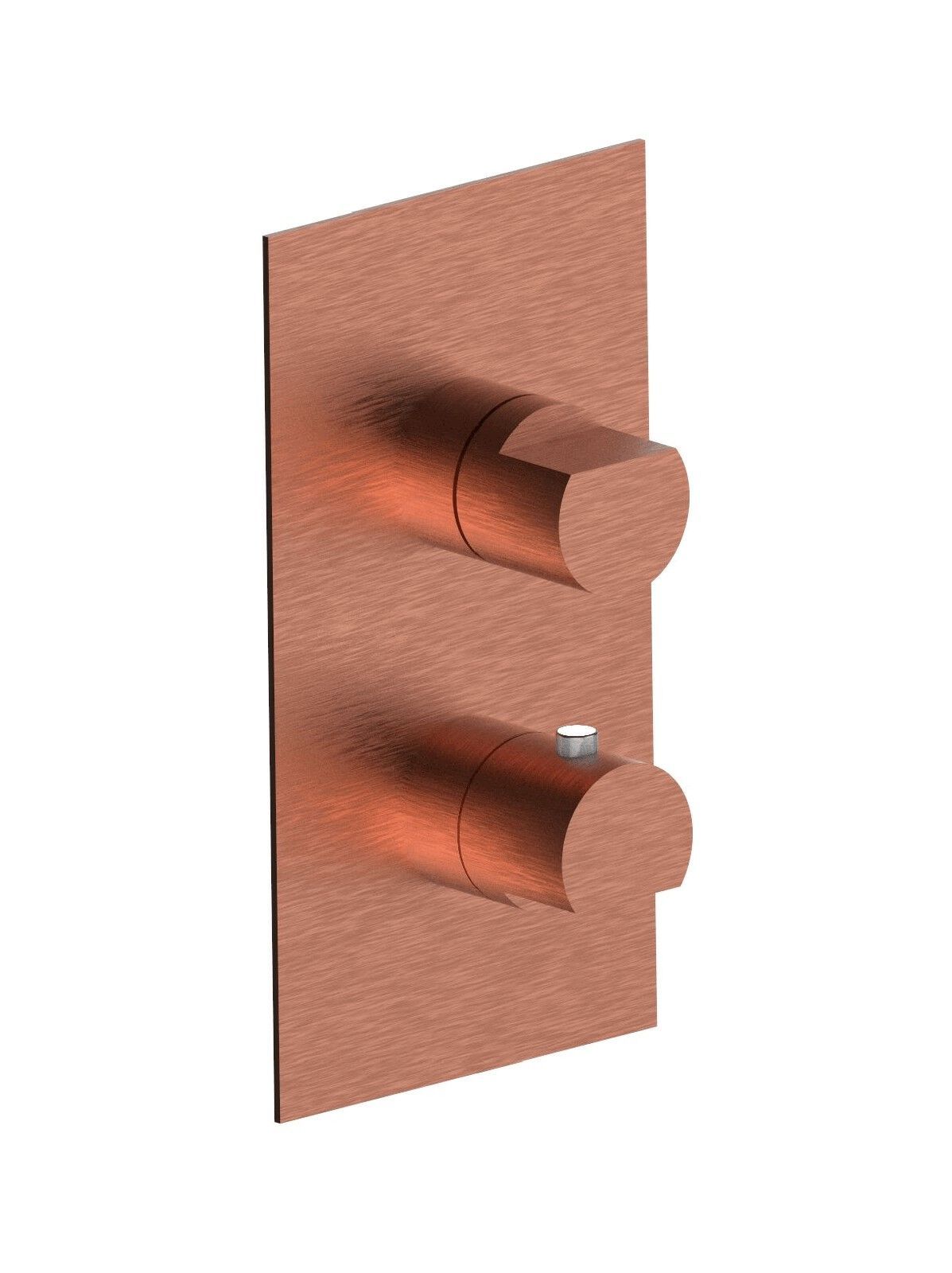 Термостатический смеситель для душа из нержавеющей стали с переключателем Rubinetterie Frattini Borgia ARCH-00040178 - Вид №3