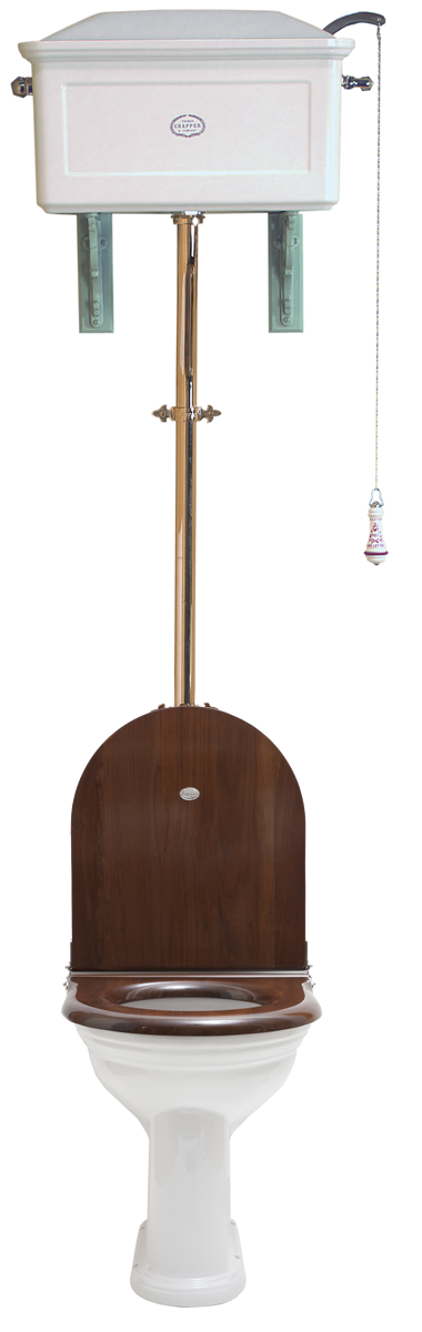 TCWC4CERHL Комплект унитаза высокого уровня с керамическим бачком Thomas Crapper  - Вид №4