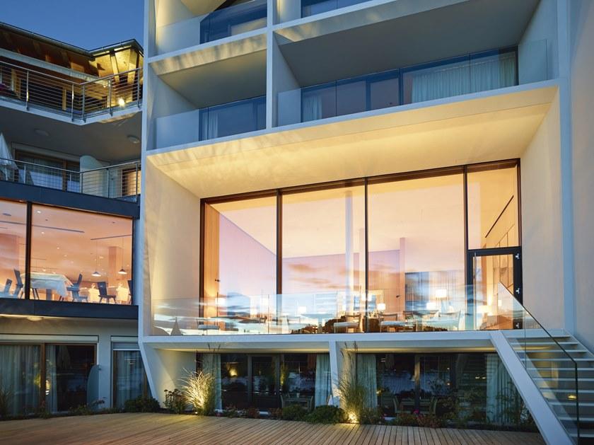 ALUVETRO Стеклянный парапет для окон и балконов Sistema balaustra garda sun-id-1348843 - Вид №1