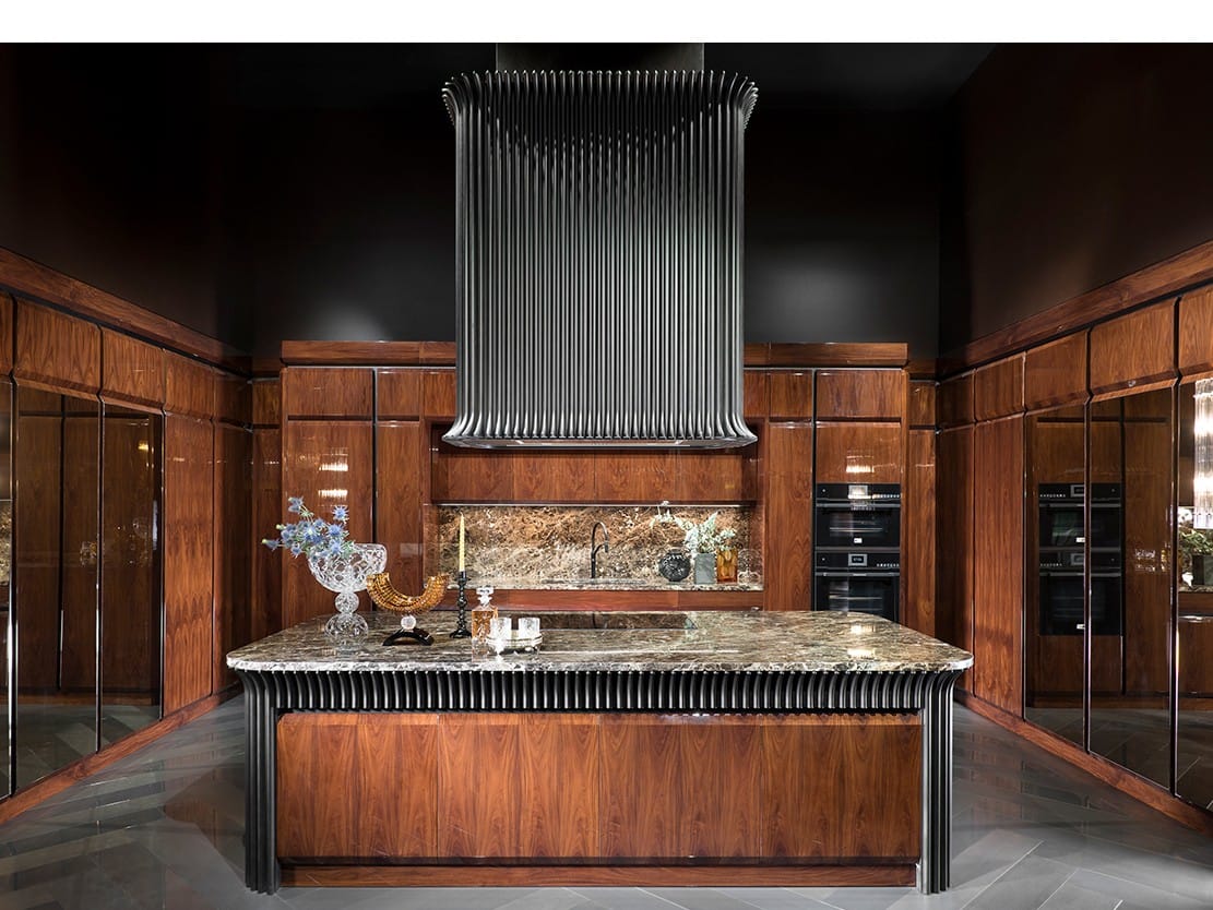 Кухня в классическом стиле с островом Prestige GRAN DUCA SCOTT ARCH-00085959