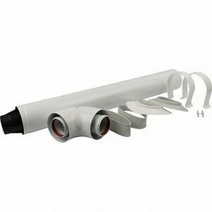 Комплект дымохода STOUT 60/100 с проходом через стену для BAXI