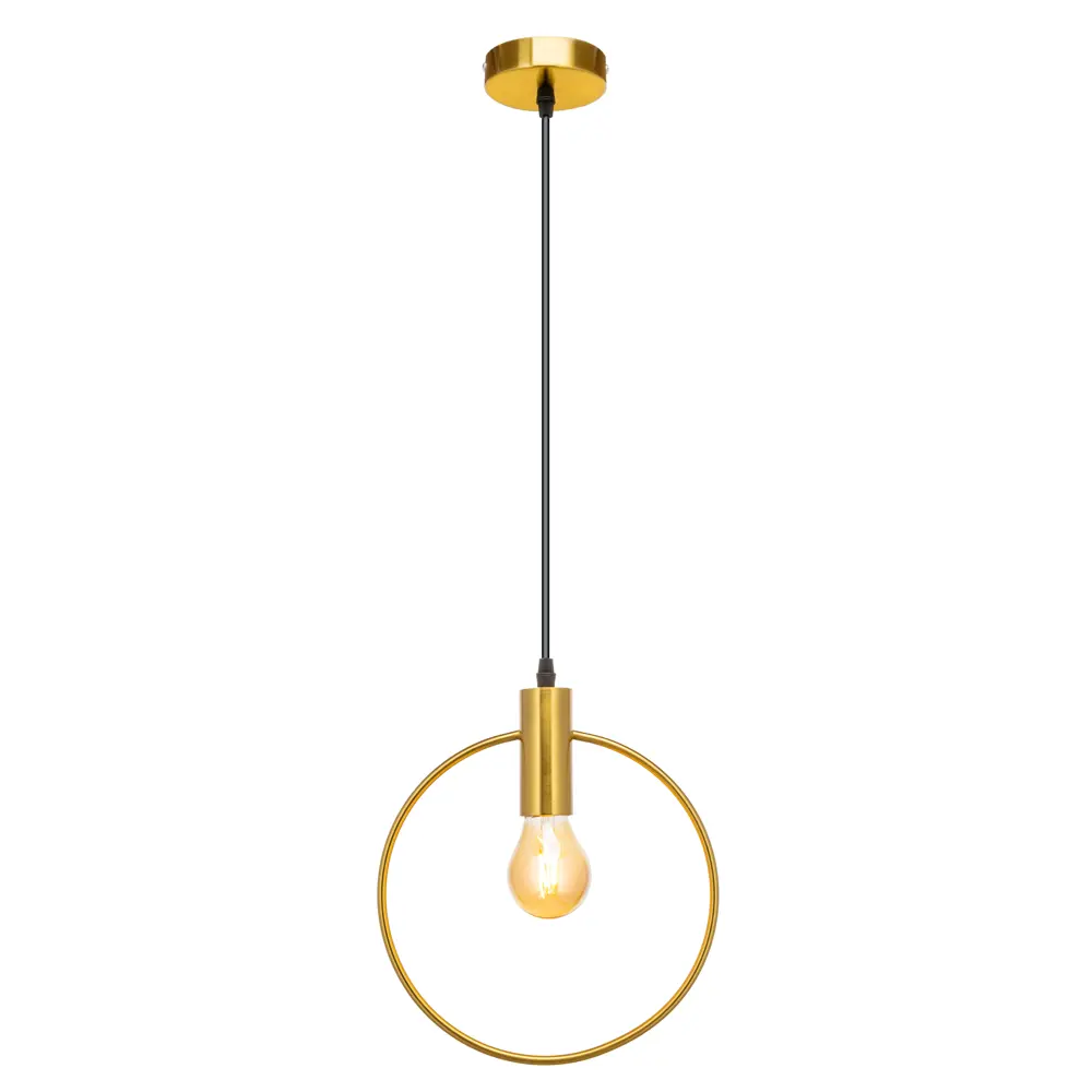 Светильник подвесной Nadin, 1 лампа, 5 м², цвет бронза/прозрачный LAMPLANDIA STLM-2108832 - Вид №2