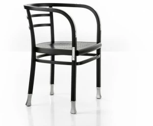 Wiener GTV Design Стул из бука с подлокотниками Postsparkasse