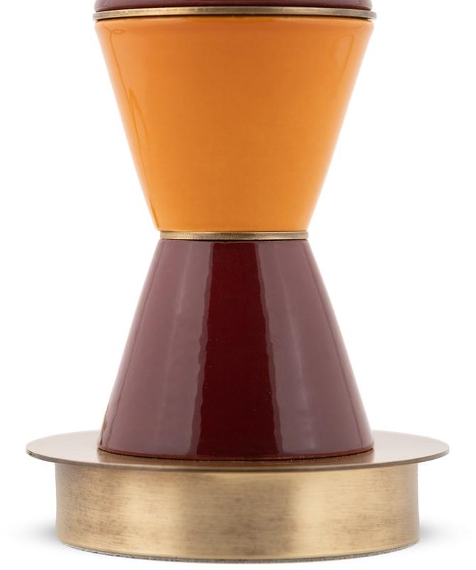 MARIONI Керамическая светодиодная настольная лампа Palm 02967m - Вид №1