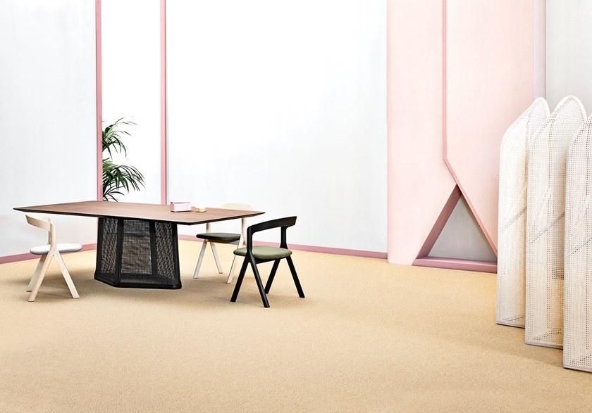 Besana Moquette Однотонный полиамидный ковер Prestige sun-id-1396175 - Вид №1