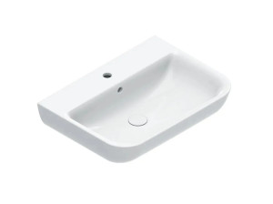 Прямоугольная раковина с переливом