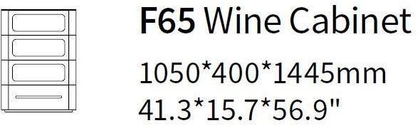 HC28 Cosmo Держатель для бутылок из мдф  F65  - Вид №1