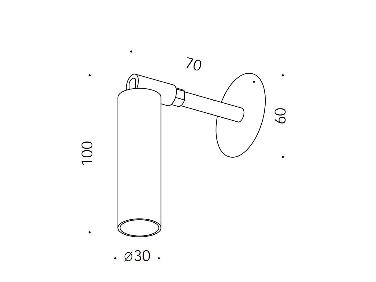 Алюминиевый настенный светильник / потолочный светильник Renzo Serafini точка зрения ARCH-00142765 - Вид №2