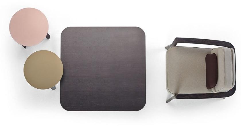 Punt Низкий квадратный деревянный журнальный столик Stockholm sun-id-1418919 - Вид №2